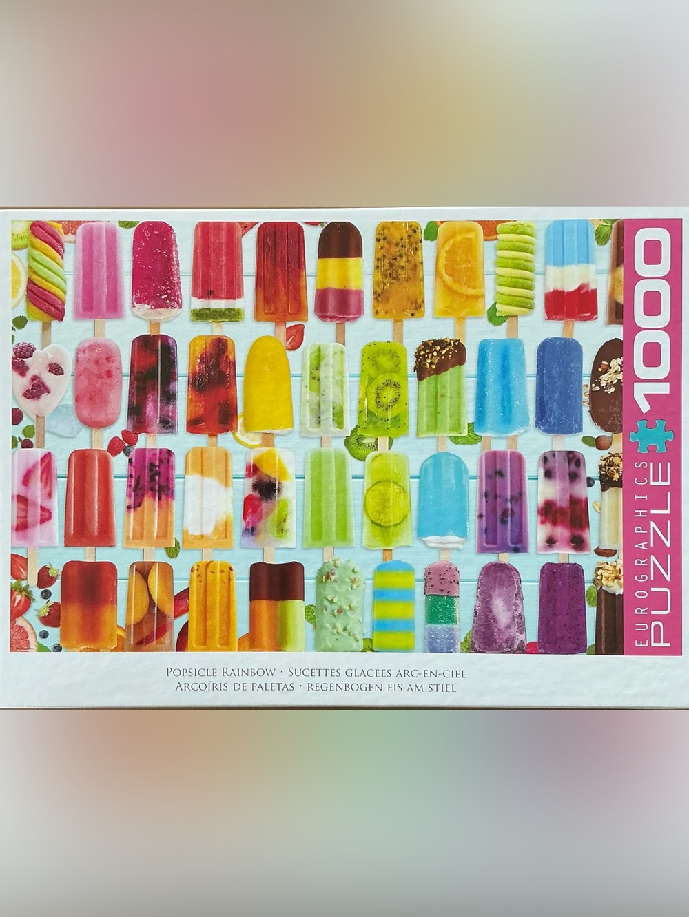 Eurographics “Popsicle Rainbow” 1000 piece puzzle